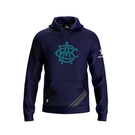 [FOLHSMNV-YXS-LOGO3] Decker Summit Hoodie (Youth XS, Navy, Logo 3)