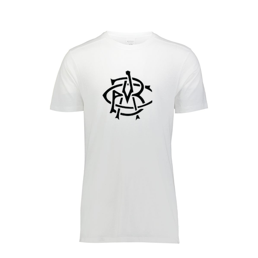 [FTSCUBWH-AS-LOGO2] Decker Men's Tri-Blend T-Shirt - Short Sleeve (Adult S, White, Logo 2)