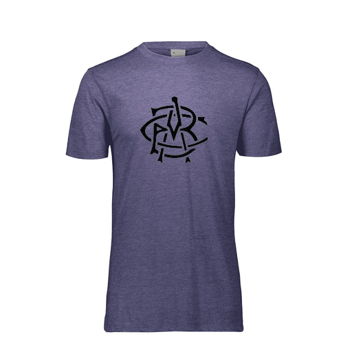 [FTSCUBRY-AS-LOGO2] Decker Men's Tri-Blend T-Shirt - Short Sleeve (Adult S, Royal, Logo 2)