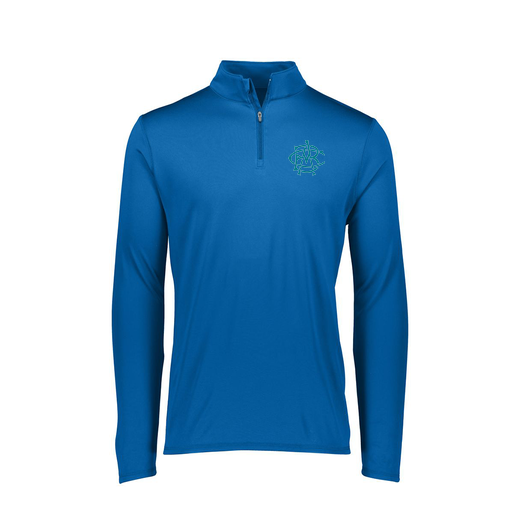 [FTLQFLRY-FAXS-LOGO3] Decker Women's Flex-Lite 1/4 Zip Shirt (Female Adult XS, Royal, Logo 3)