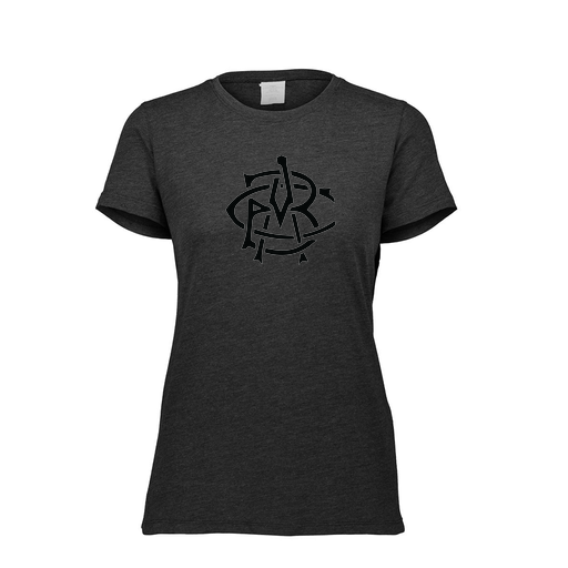 [FTSCUBBK-FAXS-LOGO2] Decker Women's Tri-Blend T-Shirt - Short Sleeve (Female Adult XS, Black, Logo 2)