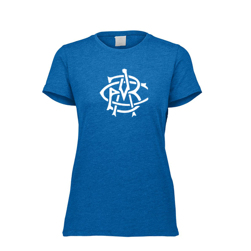[FTSCUBRY-FAXS-LOGO1] Ladies Ultra-blend T-Shirt (Female Adult XS, Royal, Logo 1)