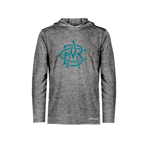 [FOLHCGBK-AS-LOGO3] Decker Men's Charge Hoodie (Adult S, Black, Logo 3)