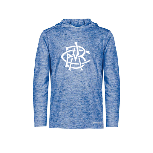 [FOLHCGRY-AS-LOGO1] Decker Men's Charge Hoodie (Adult S, Royal, Logo 1)