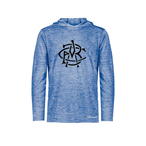 [FOLHCGRY-AS-LOGO2] Decker Men's Charge Hoodie (Adult S, Royal, Logo 2)