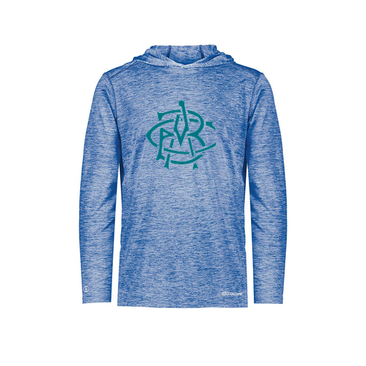 [FOLHCGRY-AS-LOGO3] Decker Men's Charge Hoodie (Adult S, Royal, Logo 3)