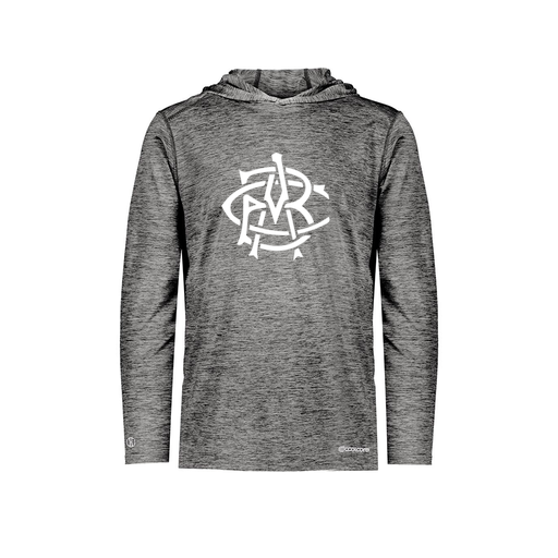 [CUS-DFW-CHGHOOD-PER-LSL-BLK-YS-LOGO1] Youth Charge Hoodie (Youth S, Black, Logo 1)
