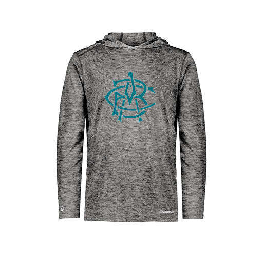 [FOLHCGBK-YS-LOGO3] Decker Youth Charge Hoodie (Youth S, Black, Logo 3)