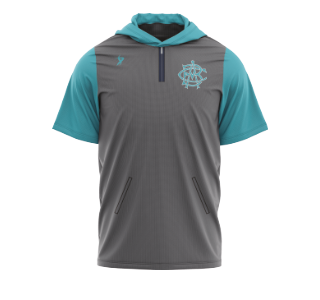 Charlotte Baseball Academy - Grey 1/4 Zip